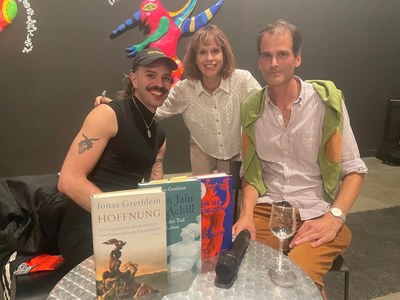 Bild vom Podium des Café philosophique